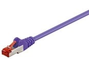 Nettverkskabel - CAT 6 patch cable S/FTP (PiMF) purple - 4040849954900