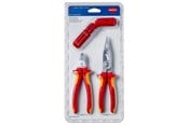 Håndverktøy - KNIPEX Installasjonssett for elektrikkeren - 00 31 30 BK V01