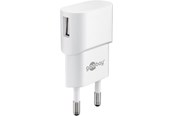 Mobil - Adaptere og ladere - Pro USB charger 1 A (5W) white - 4040849449482