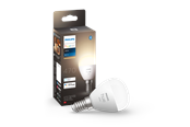 Smarthus - Philips Hue White P45 E14 Luster Pære - 1-pakning - 929002440603