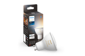 Smarthus - Philips Hue White Ambiance GU10 Spotlight - 1-pakning - 929003666701