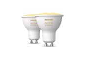 Smarthus - Philips Hue White Ambiance GU10 Spotlight - 2-pakning - 929003666702