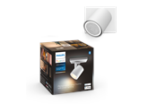 Smarthus - Philips Hue Runner Single Spotlight - Hvit - Uten Dimmebryter - 929003812301