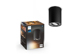 Smarthus - Philips Hue Pillar Single Spotlight - Svart - Uten Dimmebryter - 929003811201