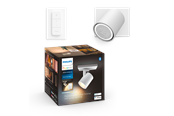 Smarthus - Philips Hue Runner Single Spotlight - Hvit - Med Dimmebryter - 929003812501