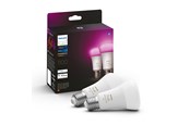 Smarthus - Philips Hue Color A60 E27 1100 Lumen - 2-pakning - 929002468802