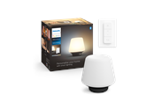 Smarthus - Philips Hue Wellness Bordlampe - Hvit - Med Dimmebryter - 929003054001