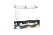 Smarthus - Philips Hue Adore Trippel Baderomsspot - Hvit - 929003056301