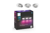 Smarthus - Philips Hue Xamento Innfelt Spot for Baderom - Krom - 3-pakning - 929003812901