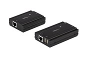 Repeater & Transceiver - StarTech.com 4-Port USB 2.0 Extender Hub over Single CAT5e/CAT6 Ethernet Cable (RJ45) - 330ft (100m) - USB Extender Hub Adapter Kit - USB2004EXT100