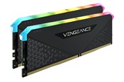 RAM - Corsair Vengeance RGB RS DDR4-3600 - 16GB - CL18 - Dual Channel (2 pcs) - AMD Optimized - Svart med RGB - CMG16GX4M2D3600C18