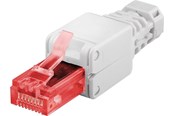 Nettverkskabel - Tool-free RJ45 network connector CAT 6 UTP unshielded - 44738