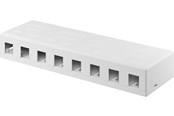 Tilbehør - Pro Keystone empty housing 8 port - 4040849794261