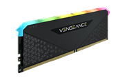 RAM - Corsair Vengeance RGB RS DDR4-3200 - 8GB - CL16 - Single Channel (1 pcs) - AMD Optimized - Svart med RGB - CMG8GX4M1E3200C16