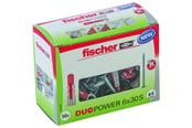 Skruer & Spiker  - Fischer DuoPower 6 x 30 S LD with screw (50 pcs.) - 535459