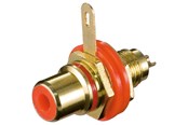 Lydkabel - Pro RCA female connector for housing assembly with insulation and soldered connection - 4040849113079