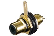 Lydkabel - Pro RCA female connector for housing assembly with insulation and soldered connection - 4040849113086