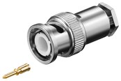 Lydkabel - Pro BNC plug with screw connection - 4040849113321