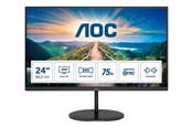 Skjerm - 24" AOC Q24V4EA QHD 75Hz Speakers - Q24V4EA