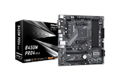 Hovedkort - ASRock B450M Pro4 R2.0 Hovedkort - AMD B450 - AMD AM4 socket - DDR4 RAM - Micro-ATX - 90-MXBEG0-A0UAYZ