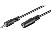 Lydkabel - Pro Headphone and audio AUX extension cable 3-pin 3.5 mm - 4040849509353