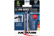 Batteri - ANSMANN 1 Ansmann Li-Ion 18650 3400mAh 3.6V Micro-USB - 1307-0003