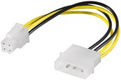 Strømkabel (intern) - Pro PC power cable/adapter 5.25 inch male to ATX12 P4 4-pin - 4040849513626