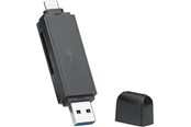 Minnekort - Goobay USB 3.0 - USB-C™ 2in1 card reader - 4040849582615