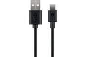 USB - Pro USB-A <-> USB-C - 2m - Svart - 4040849591228