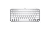 Tastatur - Logitech MX Keys Mini Minimalist Wireless Illuminated Keyboard - Pale Grey - ND - Tastatur - Nordisk - Grå - 920-010493