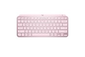 Tastatur - Logitech MX Keys Mini Minimalist Wireless Illuminated Keyboard - Rose - ND - Tastatur - Nordisk - Rosa - 920-010494