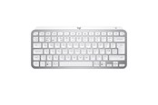 Tastatur - Logitech MX Keys Mini Minimalist Wireless Illuminated Keyboard - Pale Grey - US - Tastatur - Amerikansk Engelsk - Grå - 920-010499