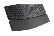 Tastatur - Logitech ERGO K860 for Business - Tastatur - Nordisk - Svart - 920-010348