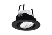 Smarthus - EGLO SALICETO-Z recessed spot RGB+TW 5W Ø88 mm black - 99669