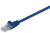 Nettverkskabel - CAT 5e patch cable U/UTP blue 10 m - 4040849683459