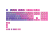 Tastatur - Glorious GPBT Keycaps - Nebula - 115 PBT keycaps - Nordic - Tastehetter - Nordisk - Lilla - GLO-KC-GPBT-N-N