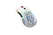 Mus - Glorious Model D Wireless - Matte White - Gaming mus - Optisk - 6 - Hvit med RGB lys - GLO-MS-DW-MW