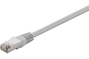 Nettverkskabel - CAT 5e patchcable F/UTP grey 10 m - 4040849730818