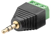 Lydkabel - Pro Terminal Block 3-pin > 3.5 mm male (3-pin stereo) - 4040849767456