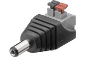 Skjermkabel - Pro Terminal Block 2-pin > DC male (5.50 x 2.10 mm) - 4040849767487