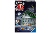 Puslespill - Ravensburger 3D Puzzle Buildings Night Light Haunted House 216p - 10411254