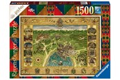 Puslespill - Ravensburger Hogwarts Map 1500p - 16599