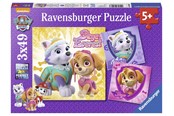 Puslespill - Ravensburger Paw Patrol Glamourous Girls 3x49p - 10108008