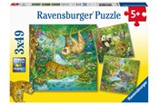 Puslespill - Ravensburger In The Jungle 3x49p - 10105180