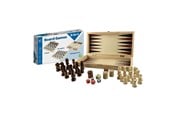 Brettspill & Puslespill - The Game Factory Wooden 3-in-1 Game (ENG) - 208000