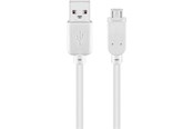 USB - Pro USB 2.0 Hi-Speed cable white - 4040849961922