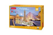 Puslespill - Cubic Fun City Line Paris 3D 114 pcs 3D Puslespill - 200254