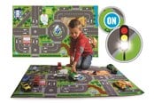 Leketøysbil - Junior Driver Traffic Carpet With LED Lights - 507082