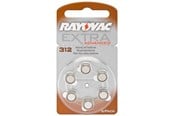 Batteri - Rayovac PR41/312A Battery 6 pcs. blister - 4040849495908