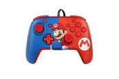 Spill - Tilbehør - PDP Faceoff Deluxe+ Audio Wired Controller - Mario - Controller - 500-134-EU-C1MR